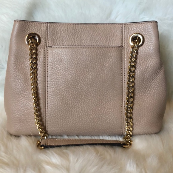 SOLD 🎉 Michael Kors muted pink chain shoulder bag - Picture 2 of 8